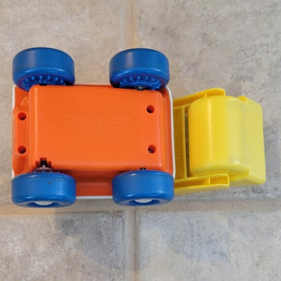 Vintage Little Tikes Front Skid Loader with Construction Worker 1990s - Picture 8 of 10